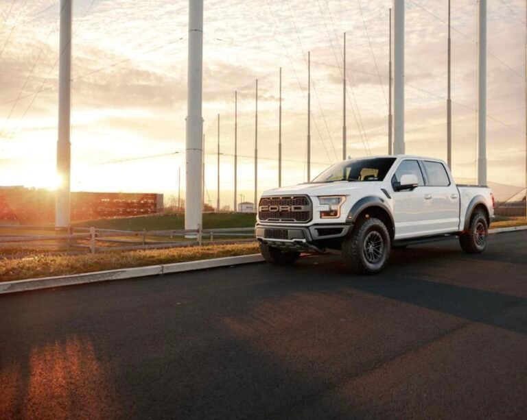 white truck